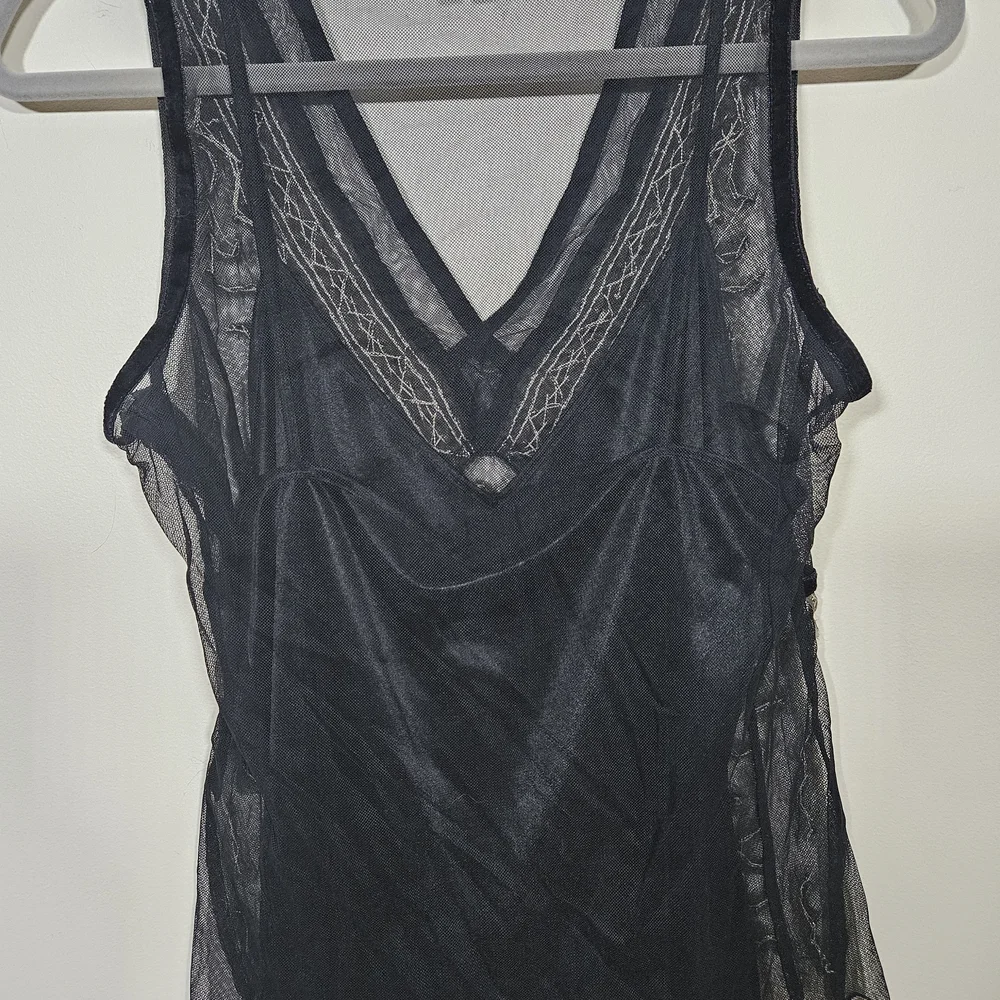 Avenue Montaigne Black and Silver Embellished Women's Top